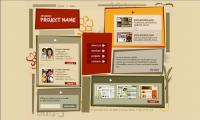 Art and Design agency website page template business